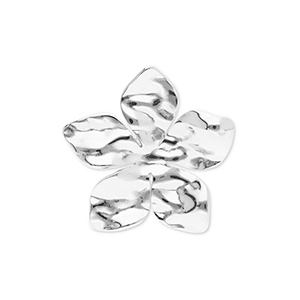 Roestvrij stalen (RVS) Stainless steel ringen bloem Silver