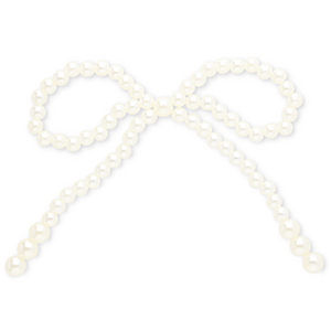 Statement hangers strik White