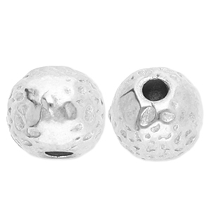 Roestvrij stalen (RVS) stainless steel kralen Silver