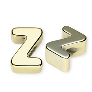 Letterkralen van acryl letter Z Gold