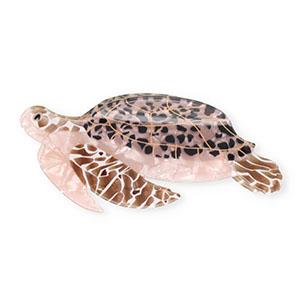 Haaraccessoires haarklem schildpad Pearl shine brown-black-white