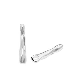 Bedels DQ&reg; metaal staaf Antiek zilver (nikkelvrij)