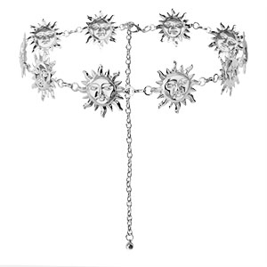 Heupkettingen zon Silver