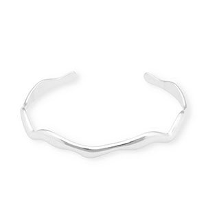 Roestvrij stalen (RVS) Stainless steel armbanden bangle Silver