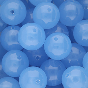 16 mm DQ&reg; acryl kralen shiny Blue
