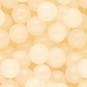14 mm DQ&reg; acryl kralen shiny Light peach