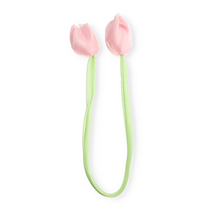 Statement hangers tulp shiny Light green- light pink