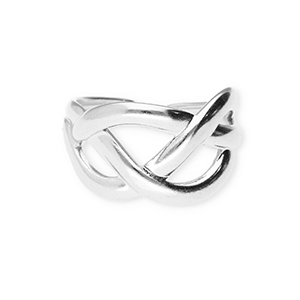 Roestvrij stalen (RVS) Stainless steel ringen Silver