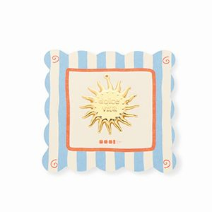 BY31&reg; Eco-brass metaal bedels zon Dolce vita"" Gold