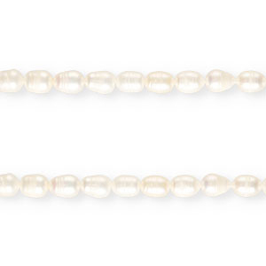 TQ Zoetwaterparels rice 11x8mm Natural white