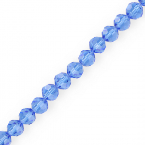Top Facet kralen rond 8 mm Sky blue
