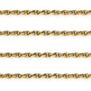 Roestvrij stalen (RVS) Stainless steel onderdelen jasseron twist Gold