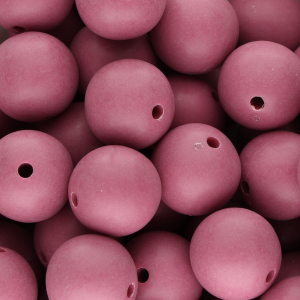 18 mm DQ Acryl kralen Plum