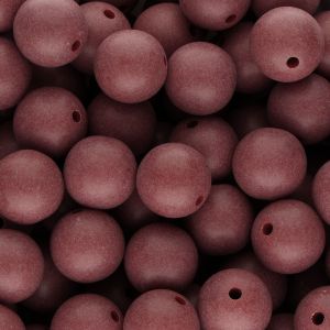 14 mm DQ Acryl kralen Bordeaux red