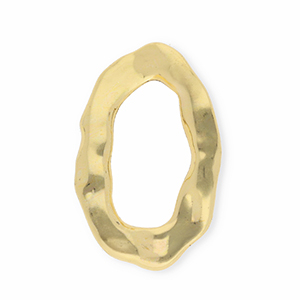 Statement hangers / tussenstuk ovaal Gold
