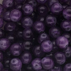 8 mm glaskralen Purple
