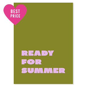 BY31&reg; Sieraden kaartjes "Ready for summer" Green-purple
