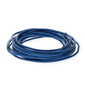 leer rond 3mm Dark blue