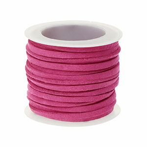 Imitatie su&egrave;de plat 3mm Dark pink