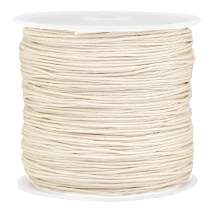 Macram&eacute; draad 0.8mm Beige