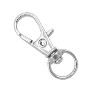 Sleutelhangers 32mm Antiek zilver