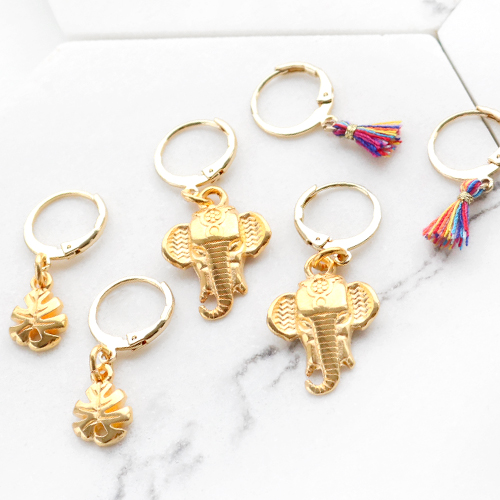 Weekend inspiratie: minimalistische oorbellen voor je zomercollectie! 