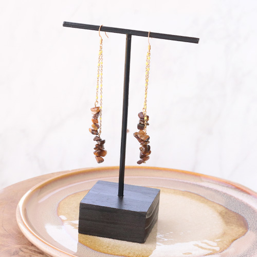 Statement oorbellen met nieuwe metalen oorbel onderdelen 