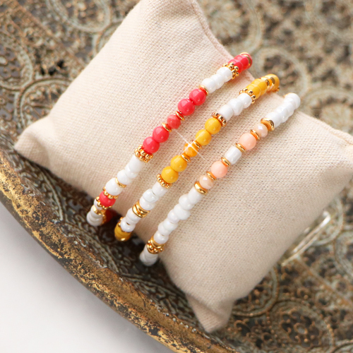 Maak een schitterende sieraden set met deze opaque glaskralen