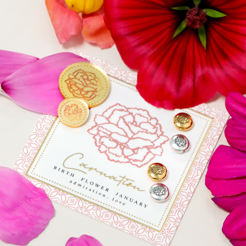 Get creative en maak prachtige sieraden sets met deze Birth Flower collectie