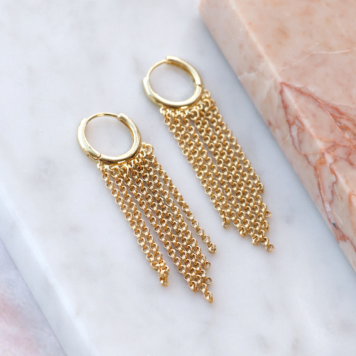 Get creative met brass TQ metaal creolen