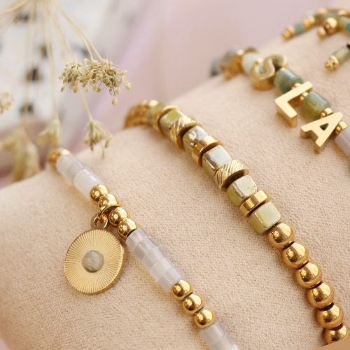 Ga aan de slag met natuursteen kralen disc