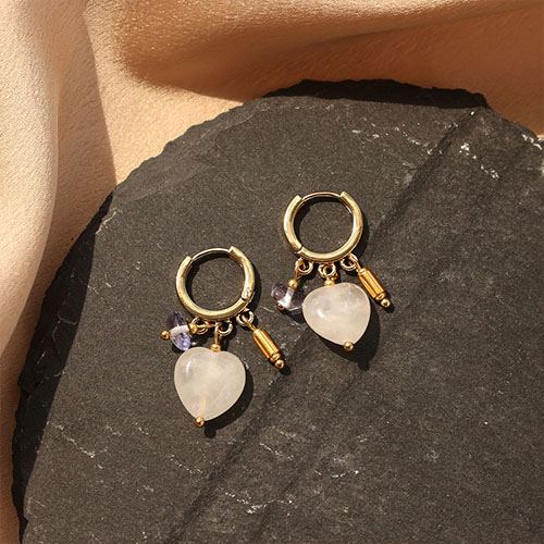 Aan de slag met natuursteen kralen hartjes