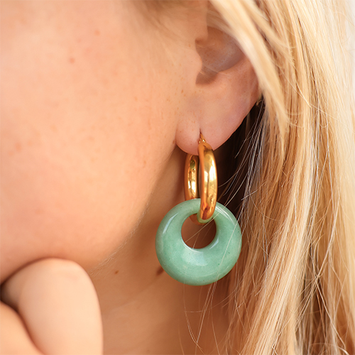 Zo verwerk je natuursteen donuts in al je sieraden