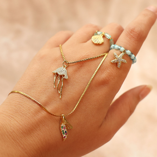 Maak prachtige kettingen en ringen met brass TQ metaal bedels