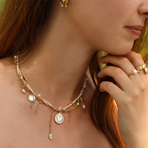 Zo cre&euml;er je een zomerse collectie met roestvrij stalen schelp bedels