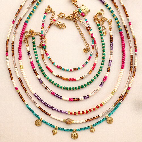 Zo combineer je glaskralen rocailles