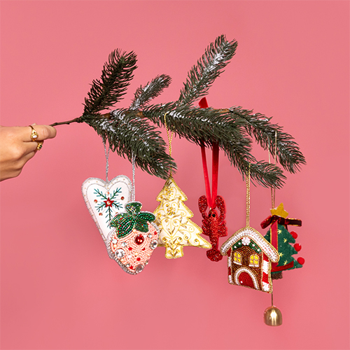 Feestelijke kerstsieraden ontwerpen