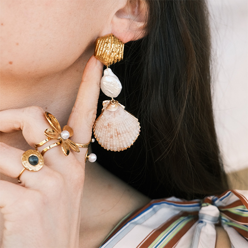 Sieraden maken met rvs onderdelen en oorbellen