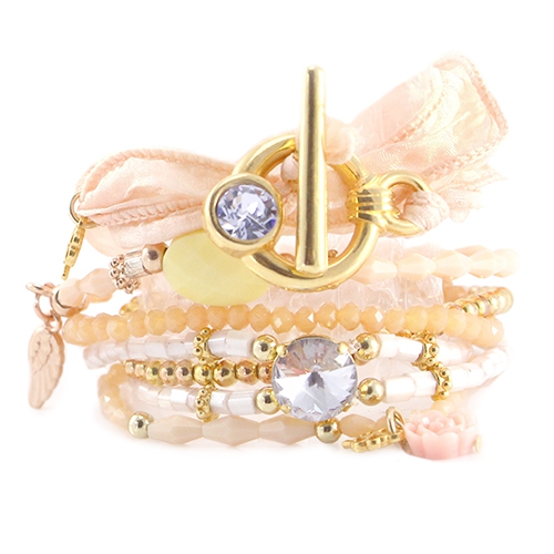 Vrolijke armbanden setjes met verschillende super items!