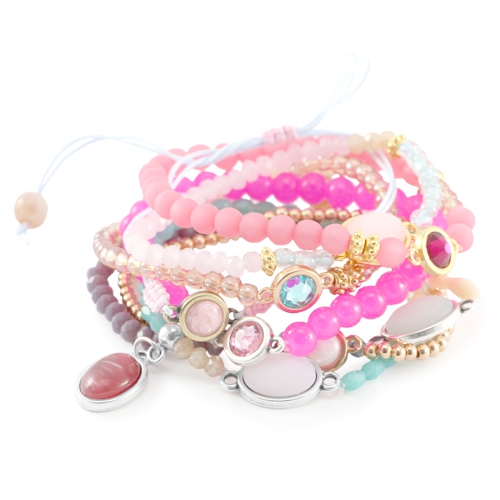 Luxe sieraden met DQ metalen settingen ovaal