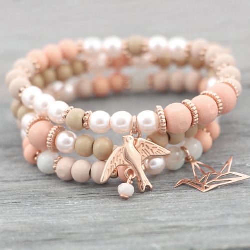 Maak de meest hippe sieraden met onze houten kralen