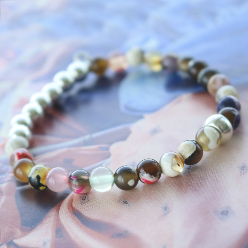 Maak de ultieme blikvangers met kralen van half edelsteen kralen agaat en Hematite kralen met metal coating 