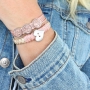 Designer Quality leren armbanden in natuurlijke en zachte tinten!