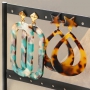 Maak prachtige oorbellen met onze trendy resin hangers!