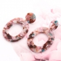 Trend alert! Handmade resin oorbellen