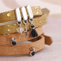 Mix & match met deze prachtige Cuoio armbanden