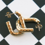 Sieraden maken met rvs onderdelen en oorbellen