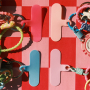 Mix en match onderdelen voor sleutelhangers en telefoonkoorden 