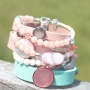 Deze zomerse armbandjes van Cuoio en zomerse kralen zijn helemaal hot!