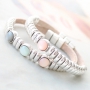 Stijlvolle sieraden met onder andere Polaris Elements cabochons en Cuoio armbanden!